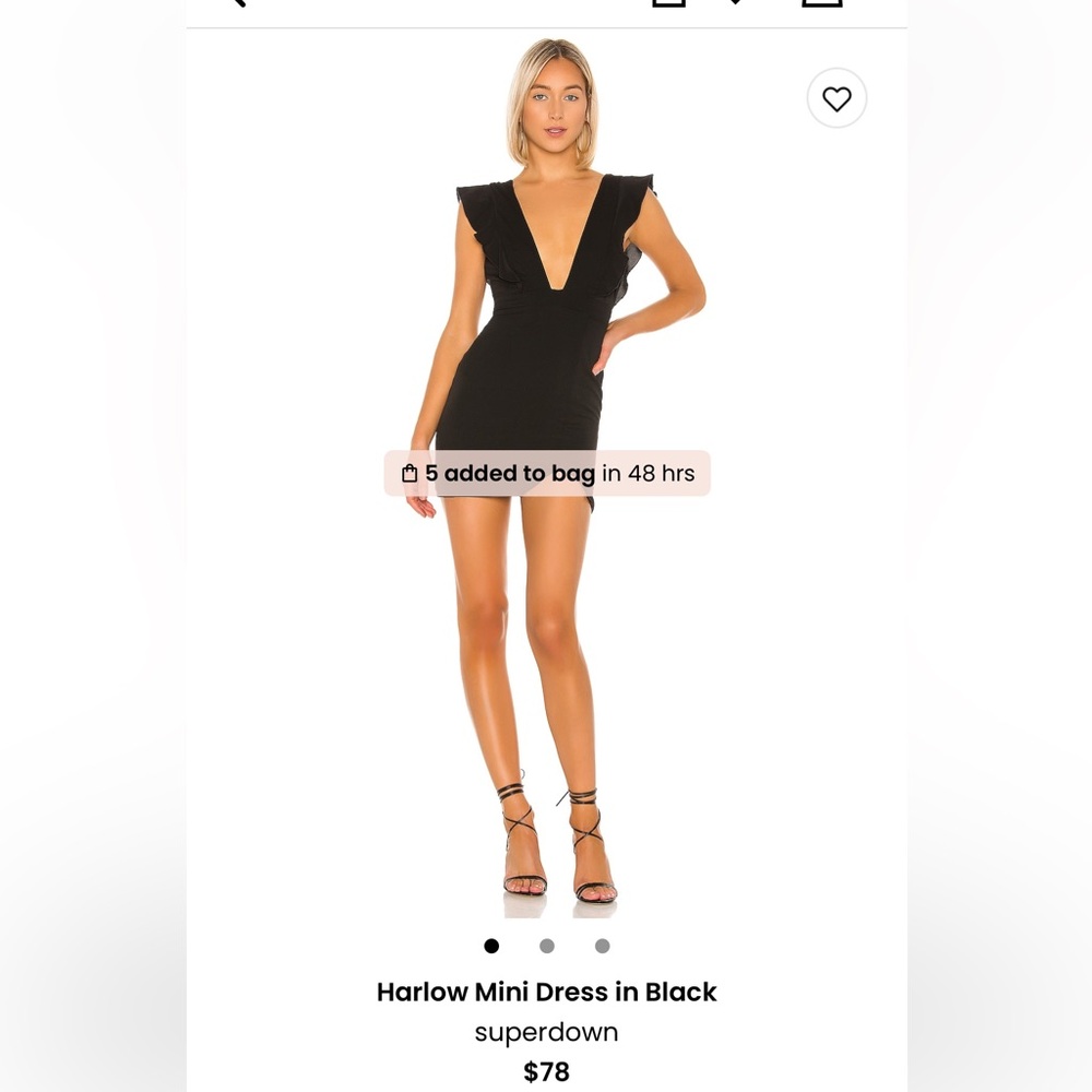Size S superdown mini dress